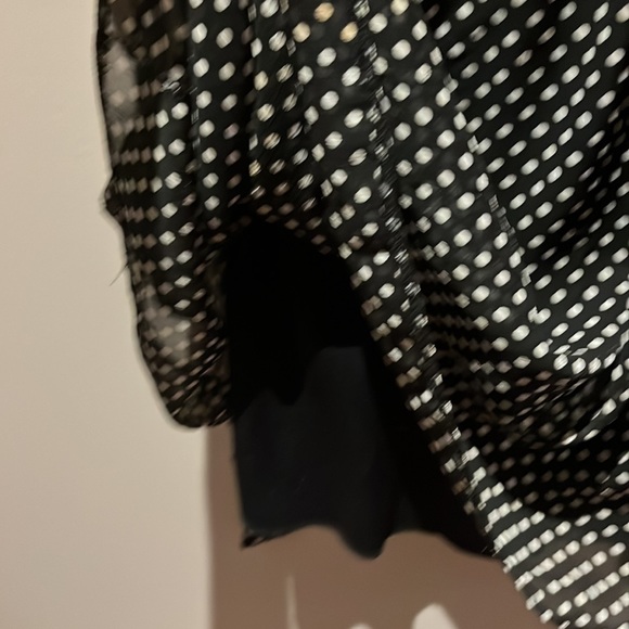 Atmosphere sheer polka dot babydoll dress or tunic. Size 14 - Picture 4 of 8